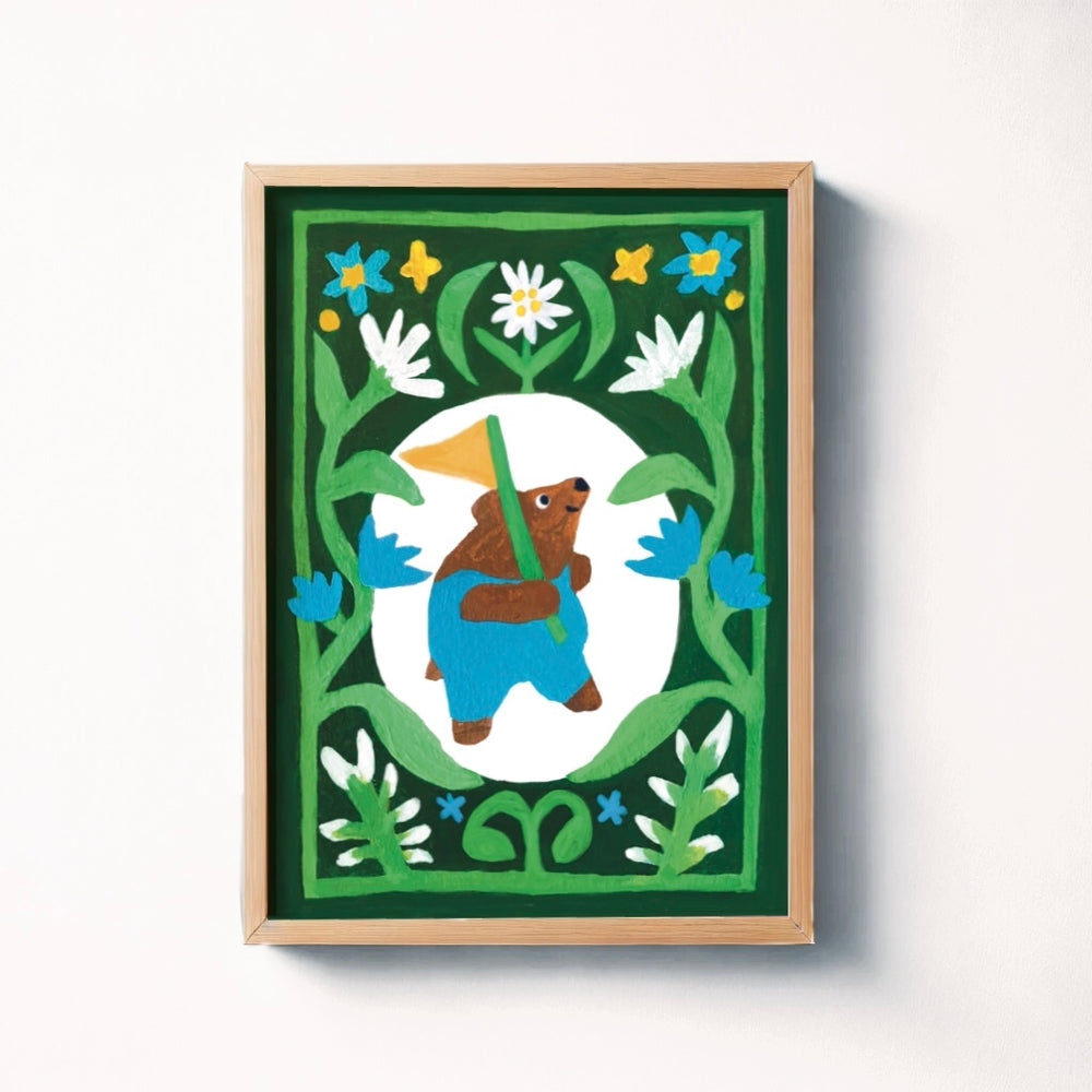 Bear Art Print / Poster Print