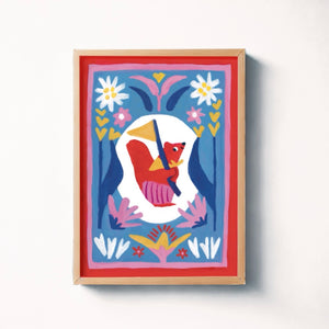 Squirrel Art Print / Poster Print