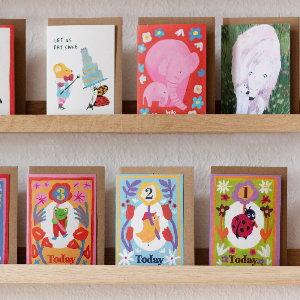 2 Today Birdie Greetings Card