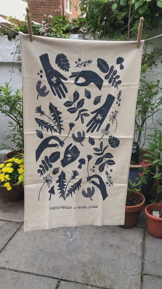 
            
                Load and play video in Gallery viewer, Winter Forager Tea Towel
            
        