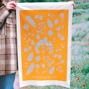 Summer Forager Tea Towel