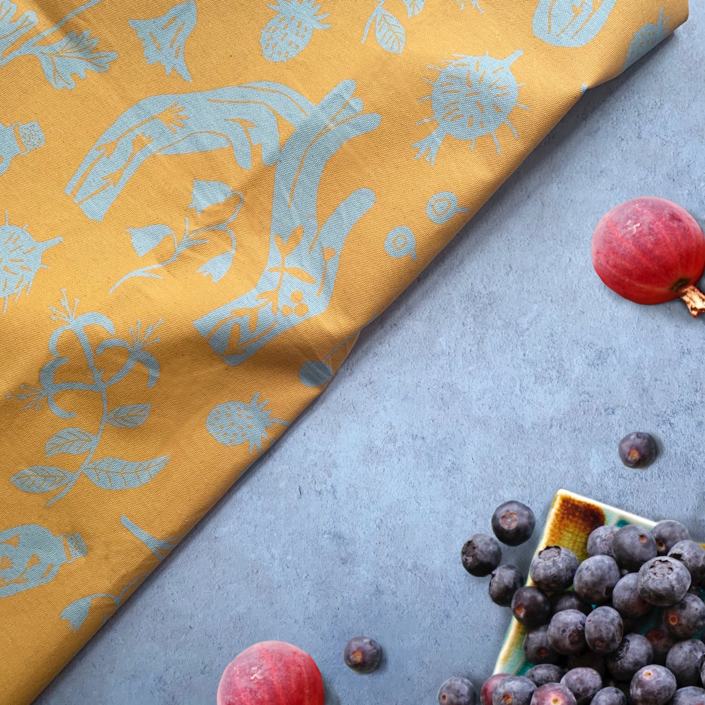 Summer Forager Tea Towel