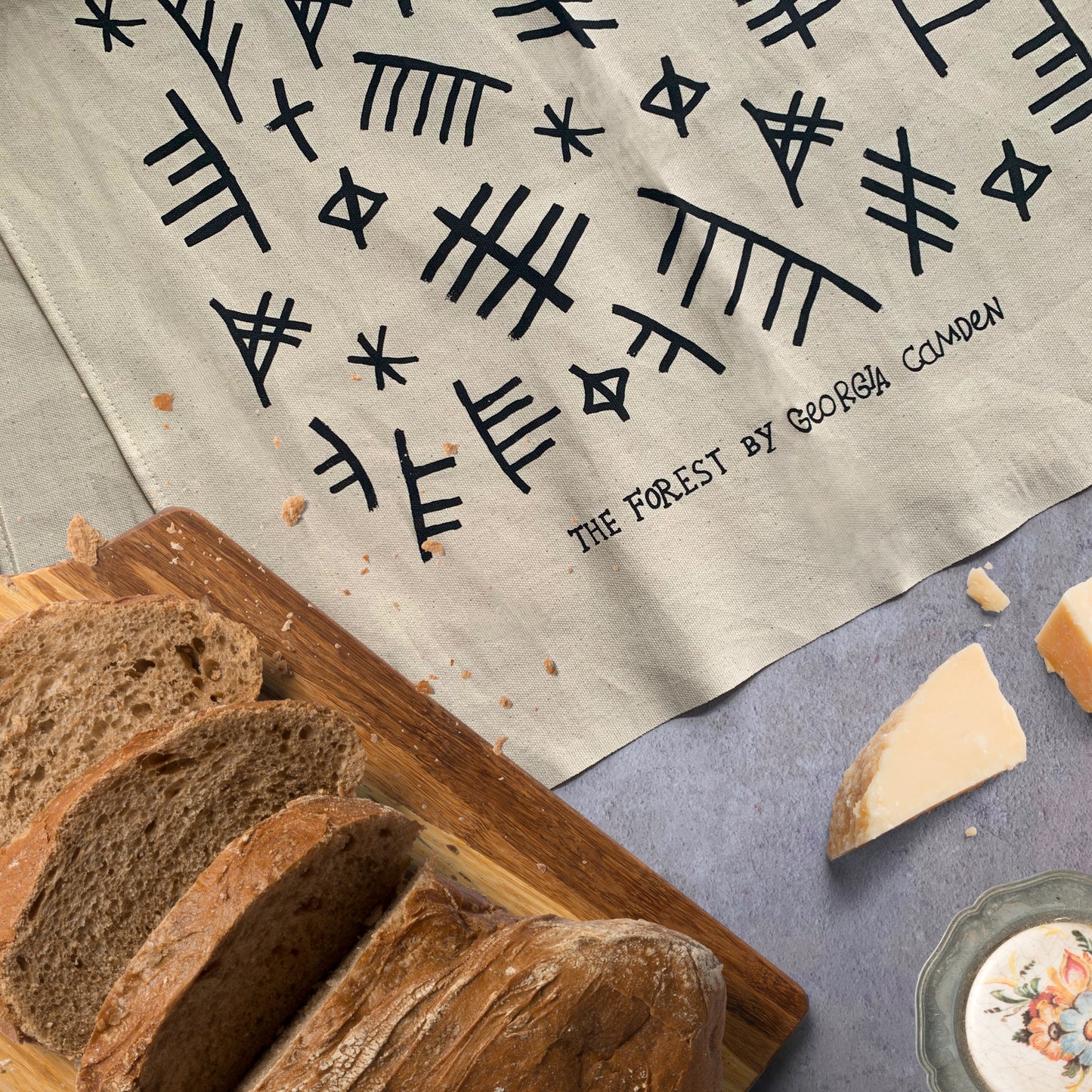 The Forest Tea Towel