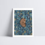 Sleeping Deer Art Print